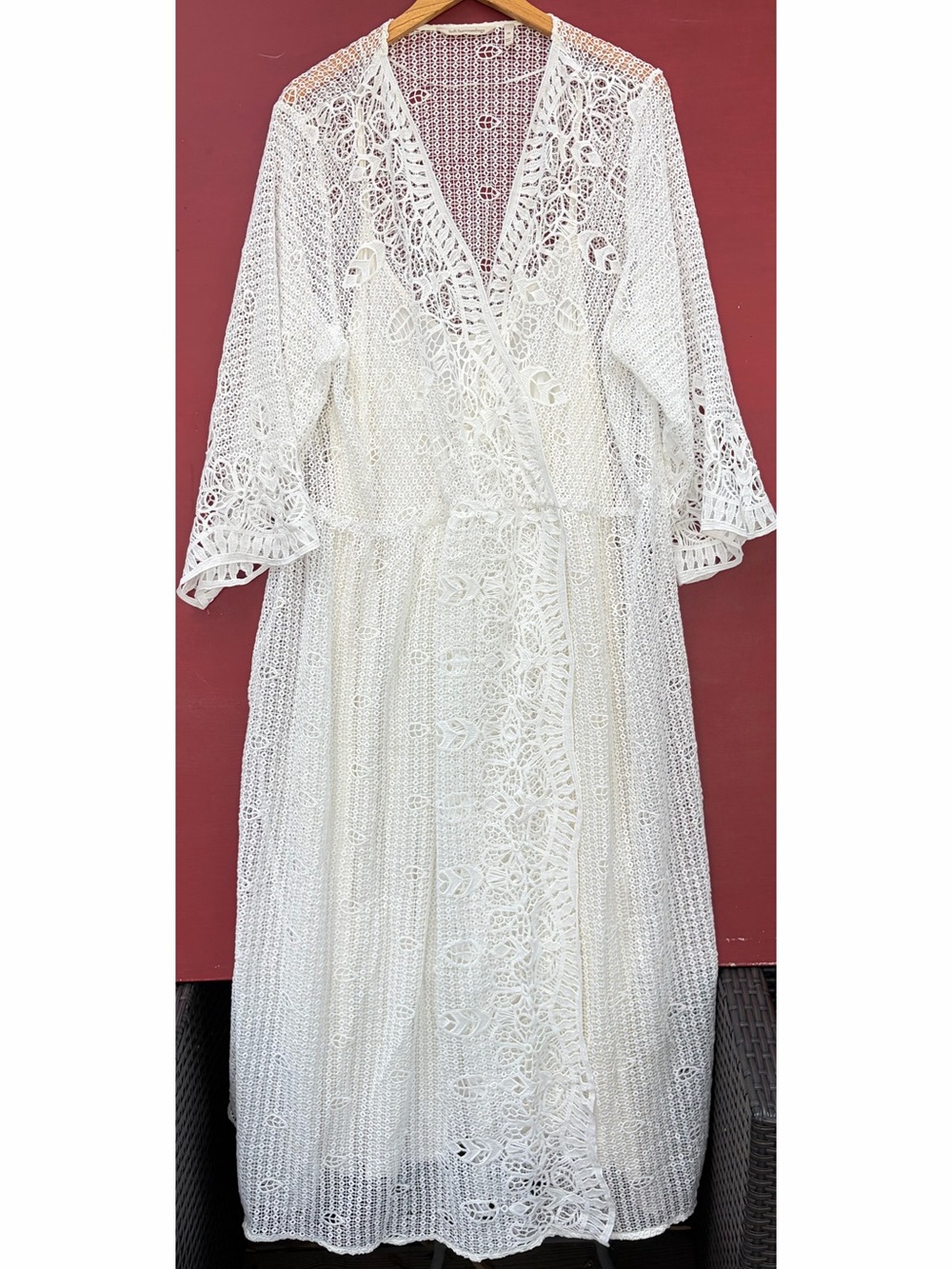 Soft Surroundings Lace Maxi Dress